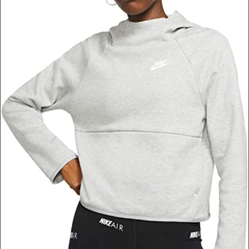 Nike Womens NSW Tech Fleece Pull Over Hoodie
